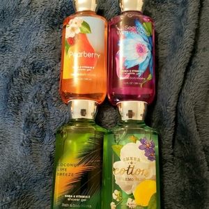 4 Bath and Body Works Shower Gels
